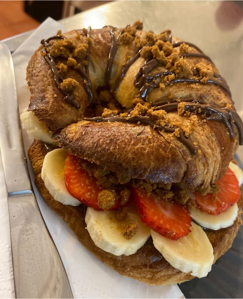 Foto Croasant Fresa Platano