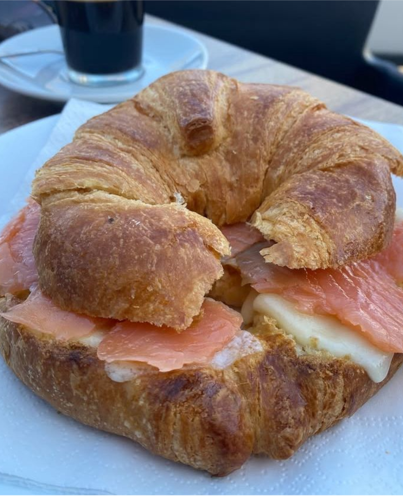 Foto Croasant Salmon